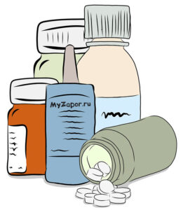 Пузырьки с лекарствами, таблетки