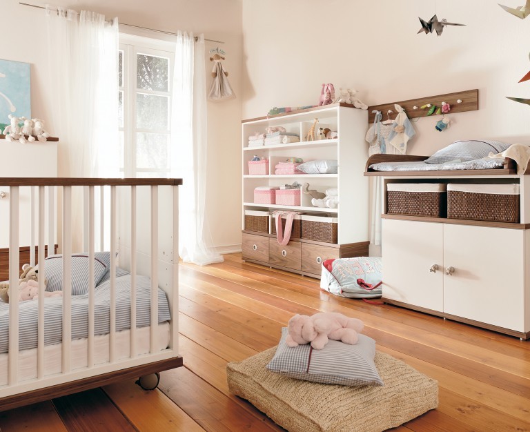 Дизайн детской комнаты для новорожденного