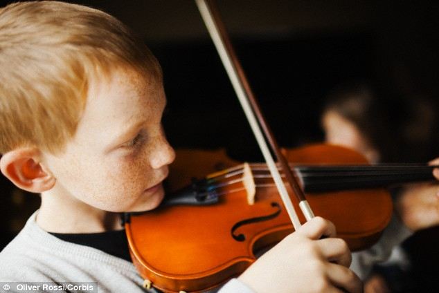 In another study, researchers said that mastering instruments such as the piano, flute or violin improves people