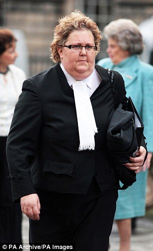 Lady Margaret Elizabeth Scott who allowed Daniel Cieslak to walk free after he pleaded guilty to the rape of a 12-year-old girl