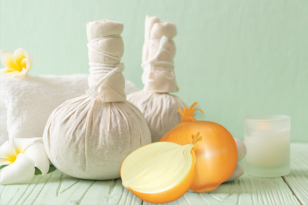 apply onion poultice to help relieve chest congestion