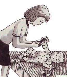 Как подстричь ногти новорожденному