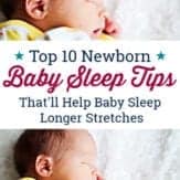 how to get a newborn baby sleep