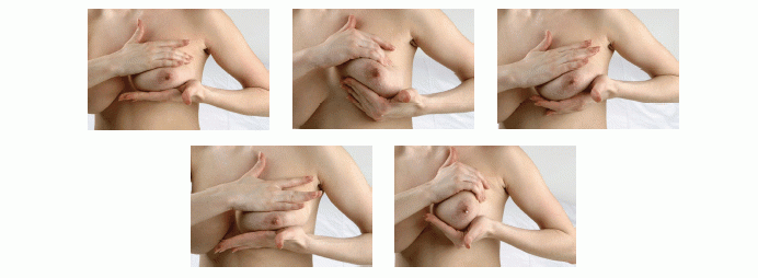 массаж груди при лактостазе
