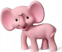 Infantino «Розовый Слоненок» – из натурального каучука
