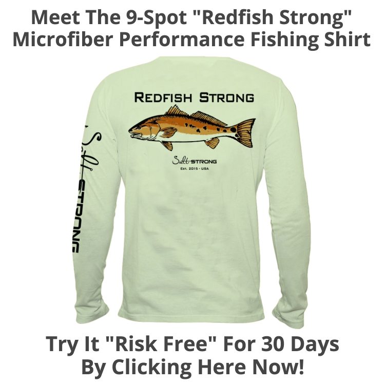 redfish strong performance fishing shirt